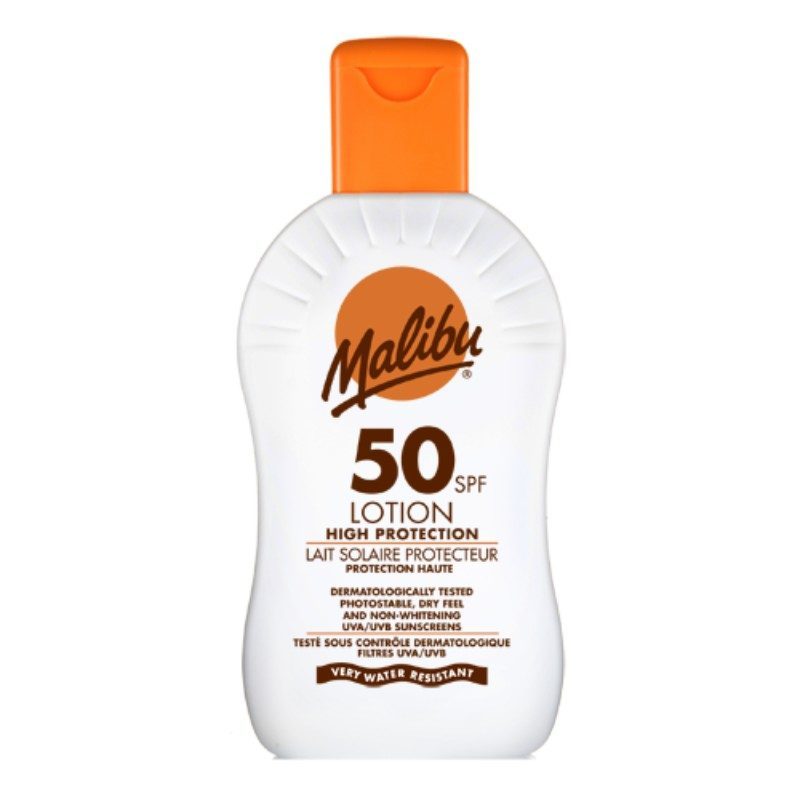Malibu SPF50+ High Protection Sun Lotion 200ml